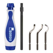 Bordo Telescopic Heavy Duty Swivel Deburrer With 3 x SE Blades - AIMS Industrial Supplies