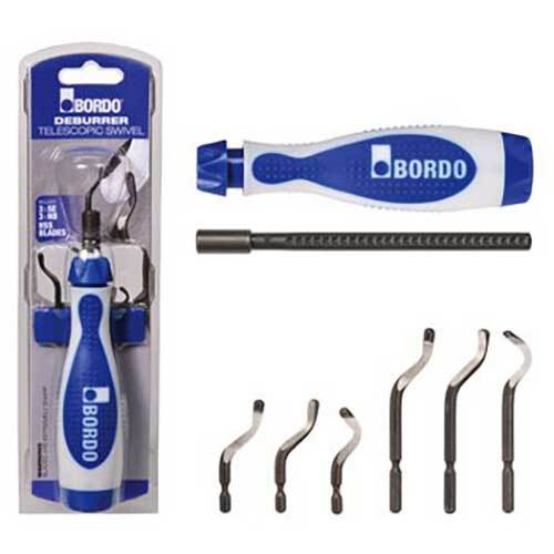 Bordo Telescopic Swivel Deburrer - SE and NB Blades - AIMS Industrial Supplies