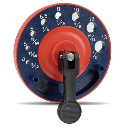 Bordo Water Feed Drilling Template With Suction - 2715-DT1