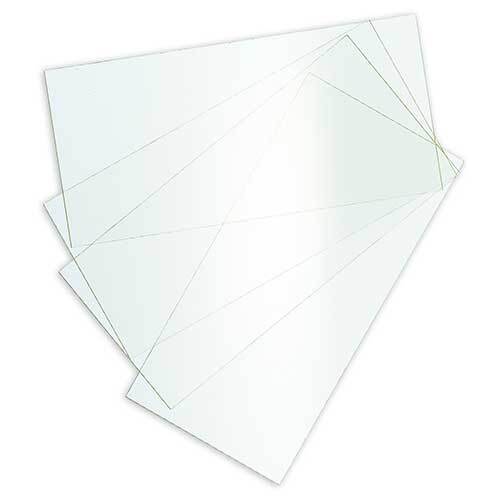 BossSafe Clear Lens 110 x 98 x 1.0mm Polycarbonate