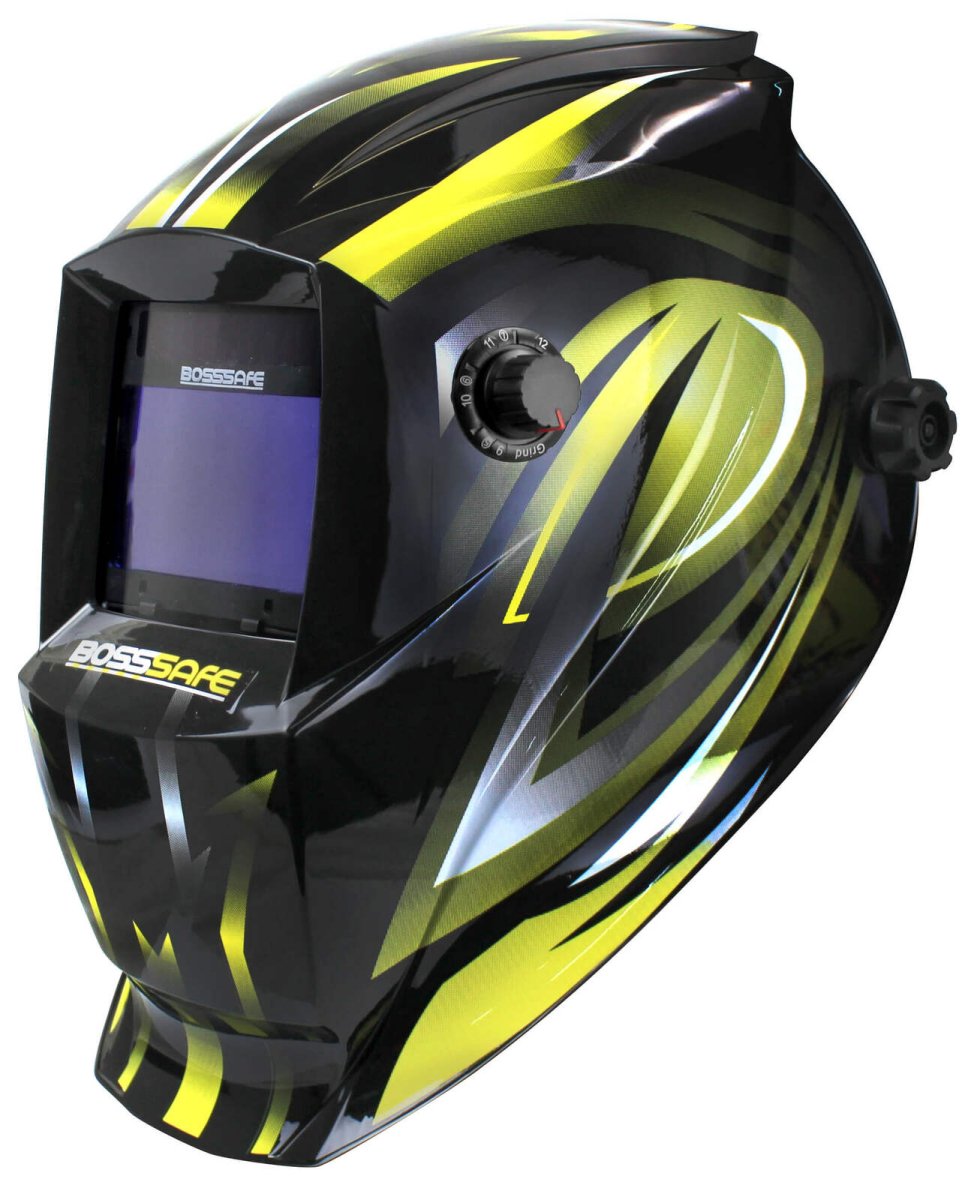 Bosssafe Scorpion Trade Electronic Welding Helmet - AIMS Industrial Supplies