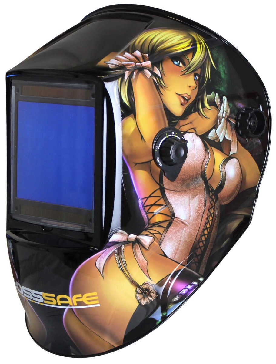 Bosssafe Vixen Mega View Electronic Welding Helmet - AIMS Industrial Supplies