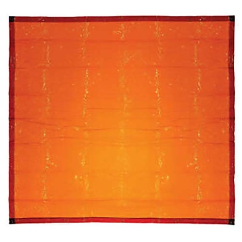 Bossweld 1.8m x 1.3m Orange Welding Curtain