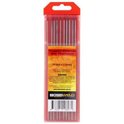 Bossweld 2% Thoriated Tungsten Electrodes 900308 - AIMS Industrial Supplies
