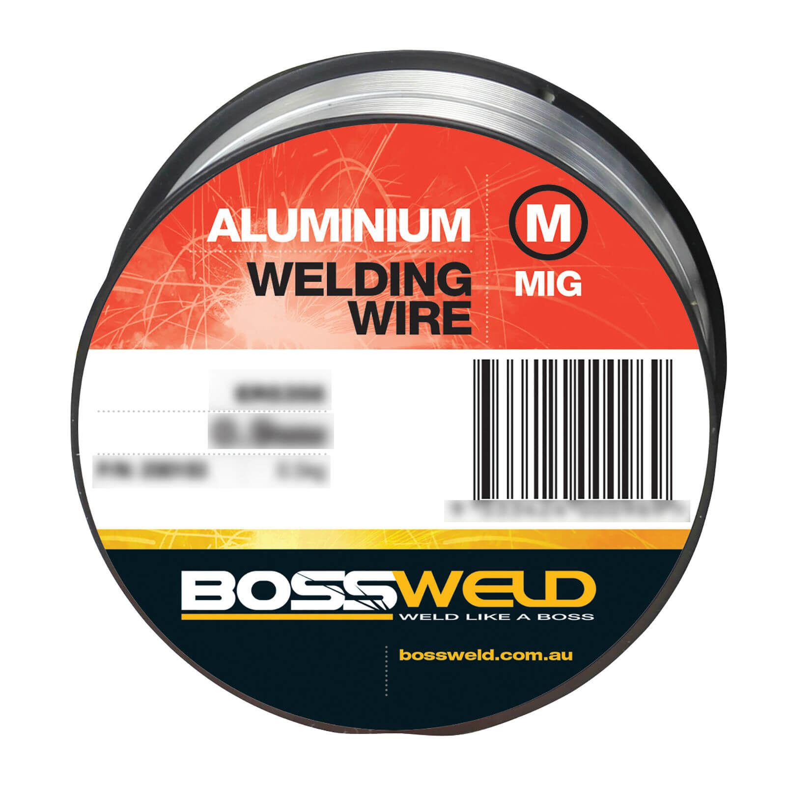 Bossweld Aluminium MIG Wire 5356 x 0.9mm (2kg Spool) 200200