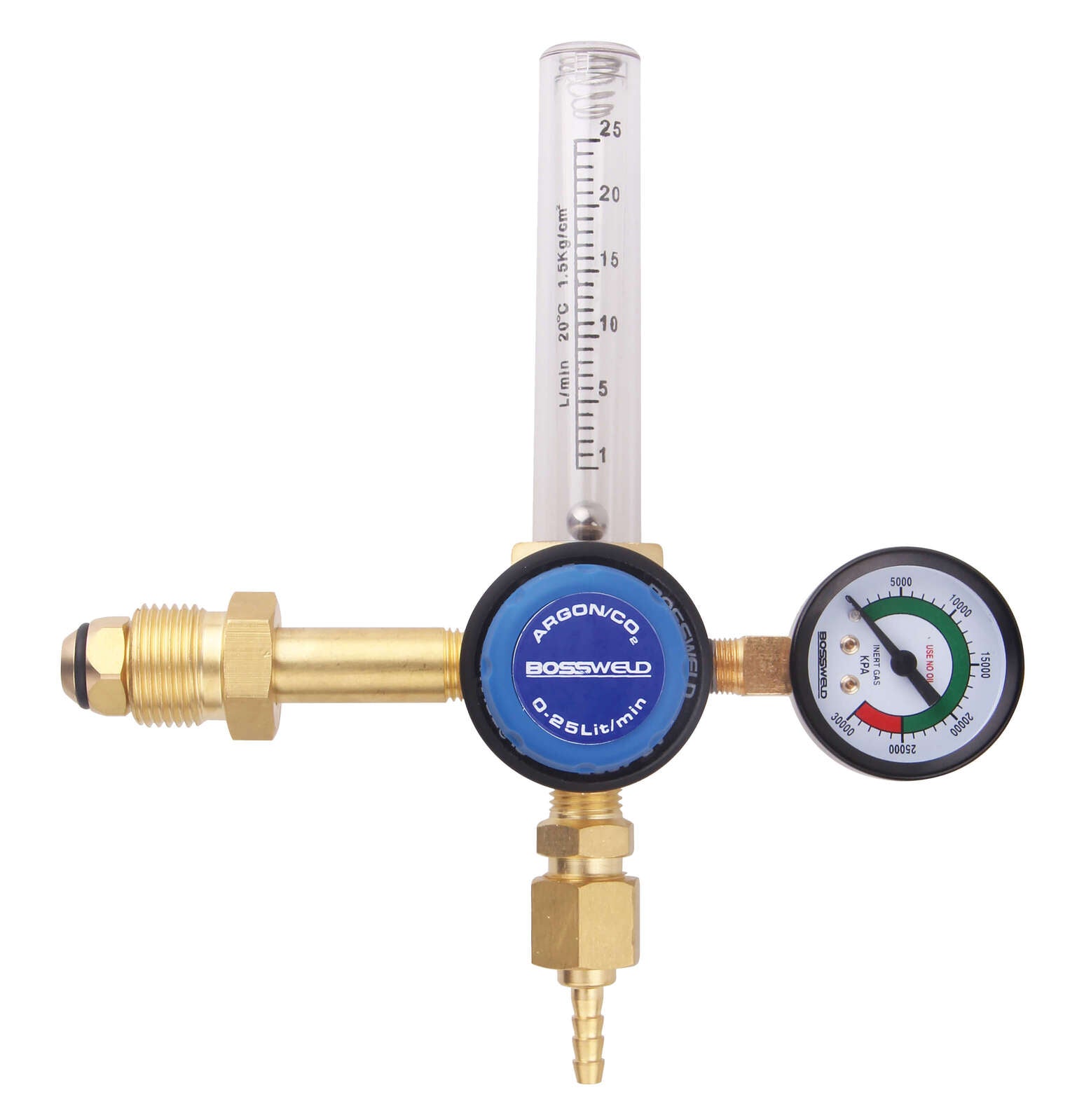 Bossweld Argon Dual Stage Regulator (Side Entry)1
