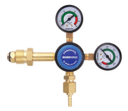 Bossweld Argon Dual Stage, Twin Gauge Regulator (Side Entry) - AIMS Industrial Supplies