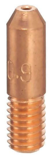 Bossweld Binzel Style Contact Tip 0.9mm x M5 x 5mm (Pack of 5) - AIMS Industrial Supplies