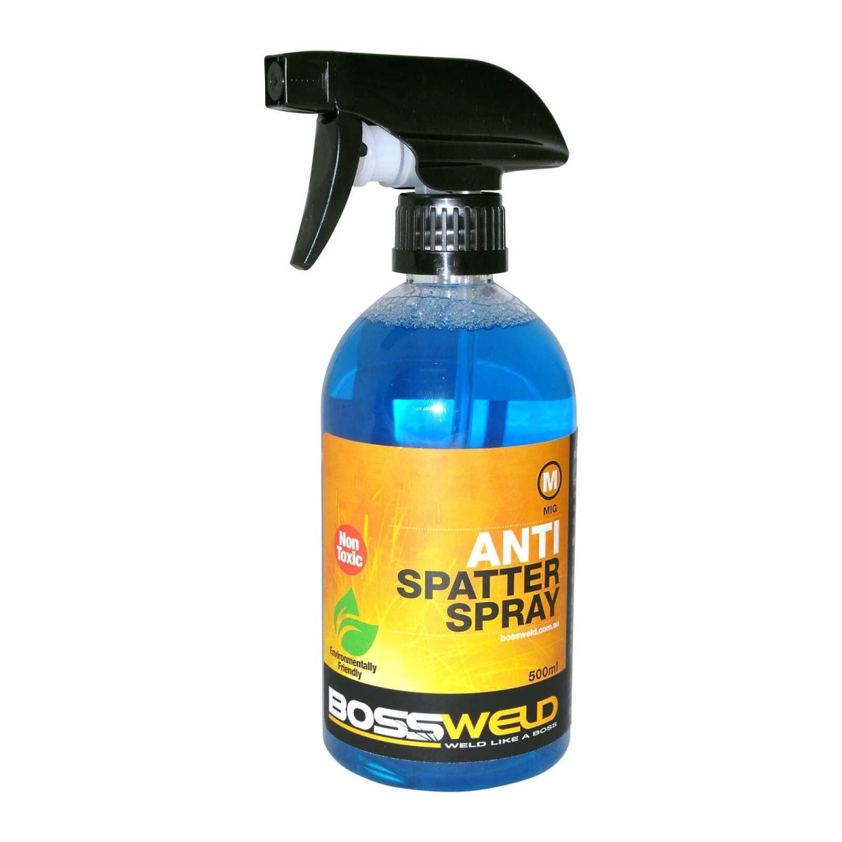 Bossweld Blue Water Based Anti Spatter- 500ml - AIMS Industrial Supplies