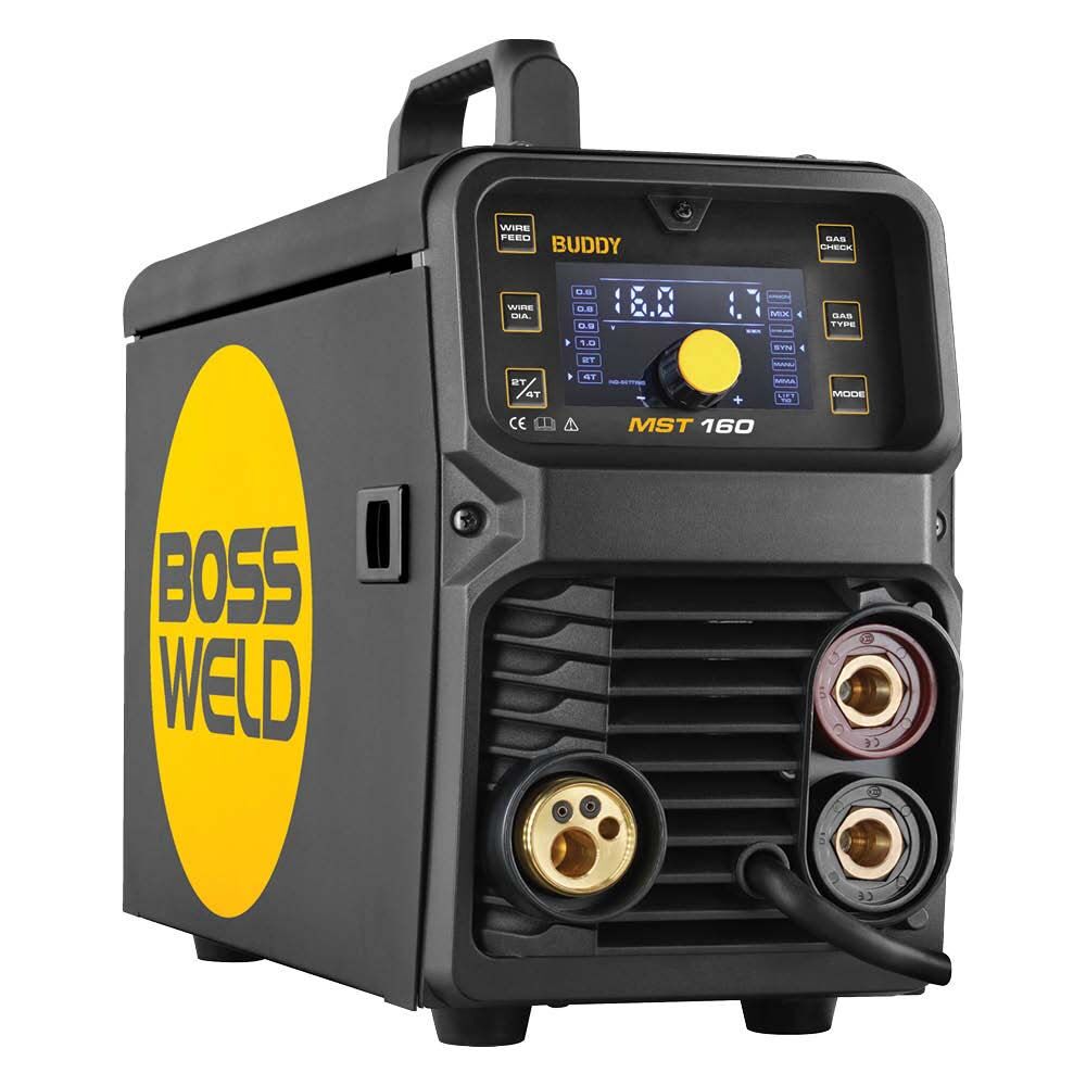 Bossweld Buddy MST 160 Inverter Welder 240V 10A 633160 - AIMS Industrial Supplies