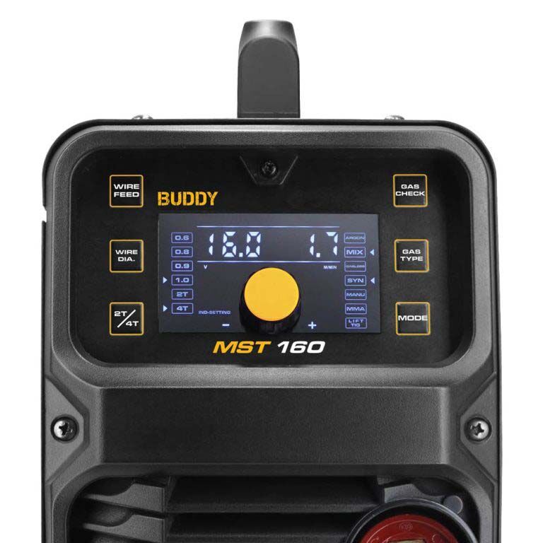 Bossweld Buddy MST 160 Inverter Welder 240V 10A 633160 - AIMS Industrial Supplies