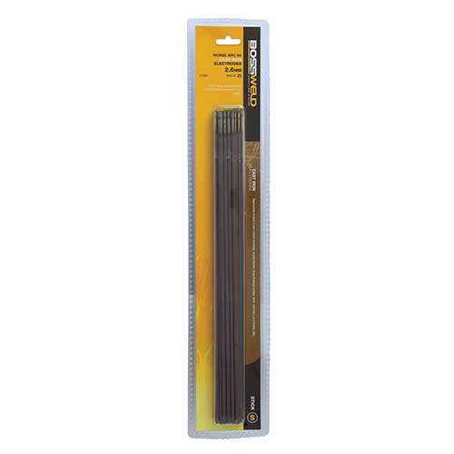 Bossweld Electrode Nickel Arc 98 x 2.6mm Packet of 25 - AIMS Industrial Supplies