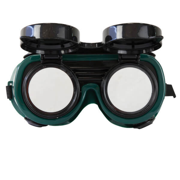 Bossweld Gas Welding Flip-Up Goggles Shade 5 - AS - AIMS Industrial Supplies
