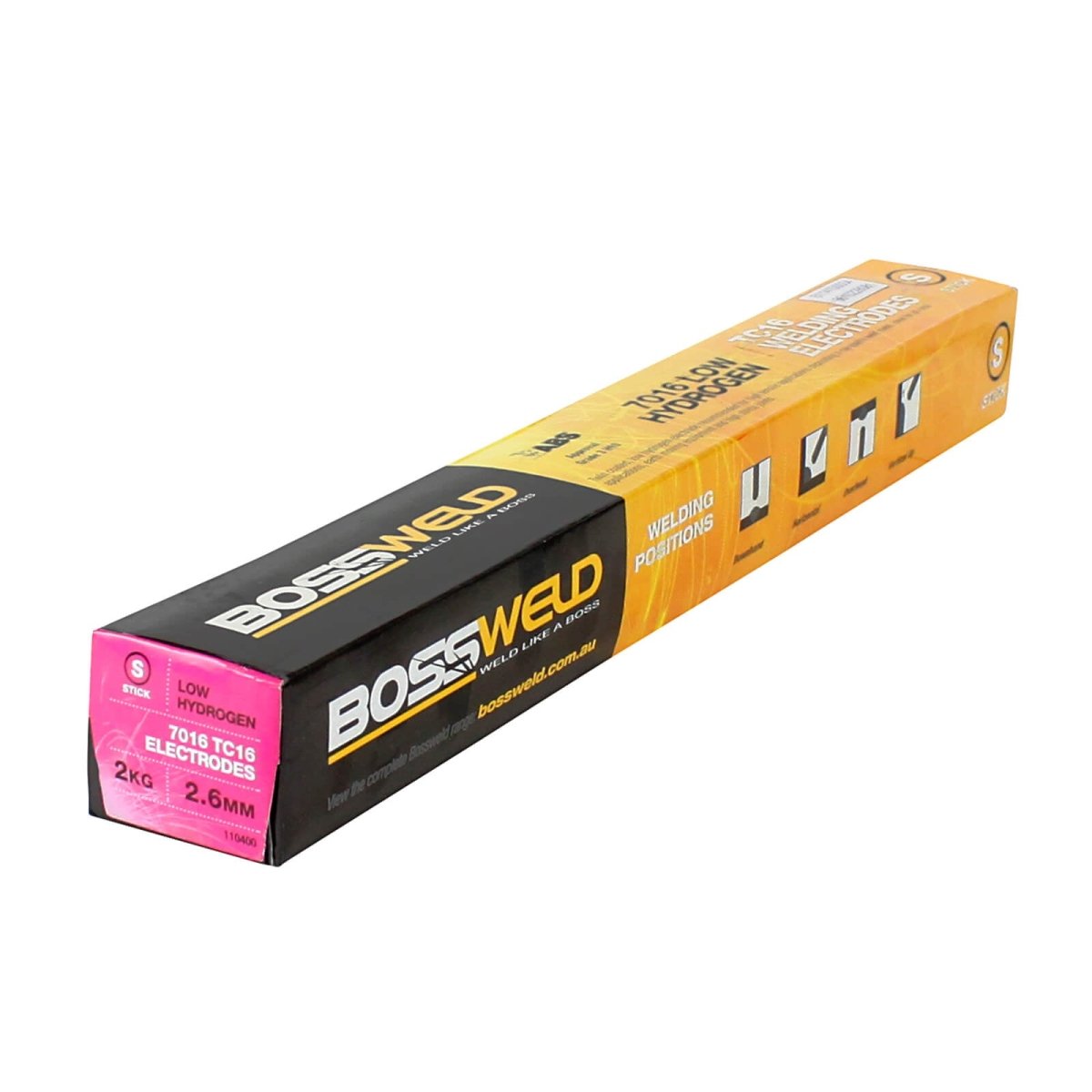 Bossweld LH Twin Coated Electrode TC16 7016 - AIMS Industrial Supplies