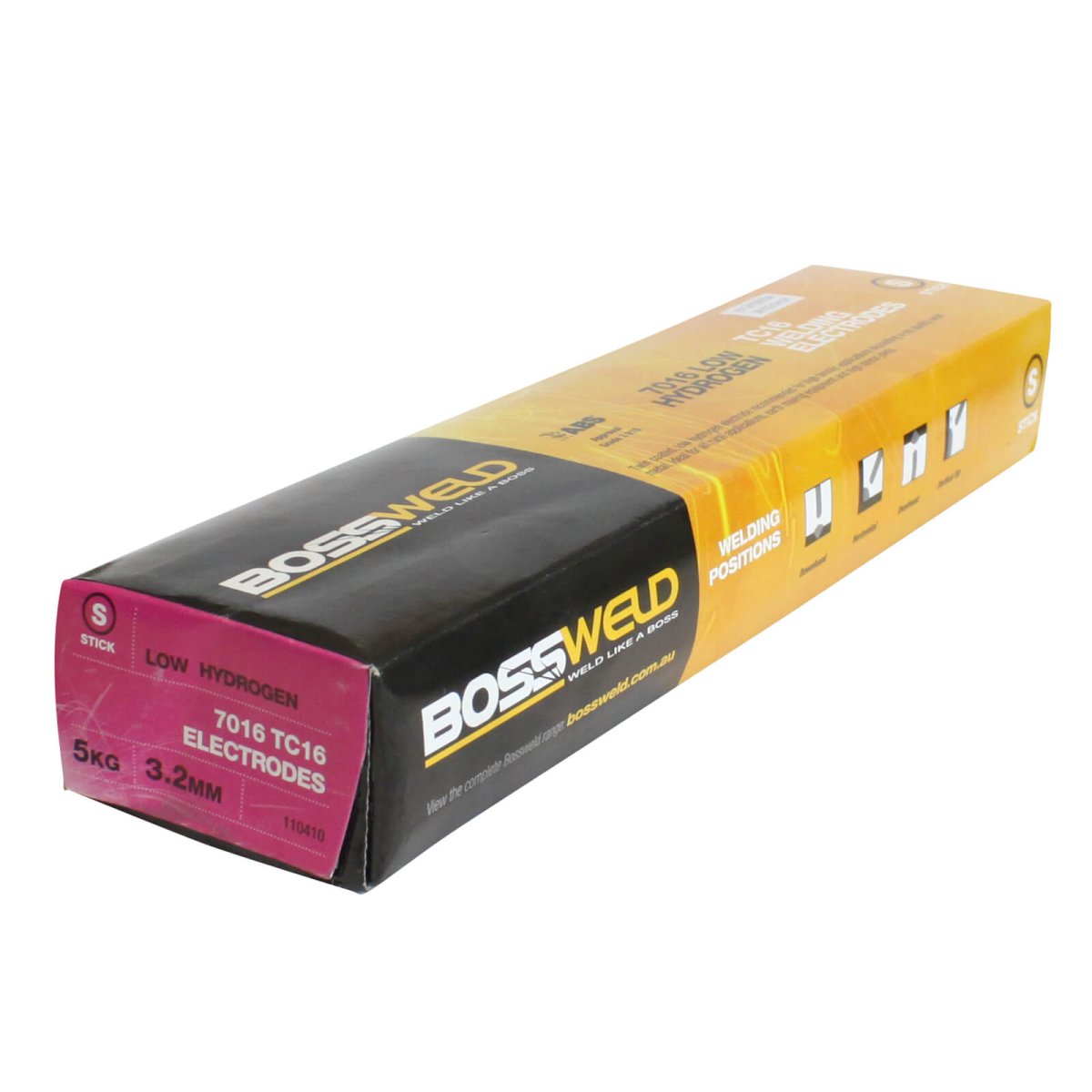 Bossweld LH Twin Coated Electrode TC16 7016 - AIMS Industrial Supplies
