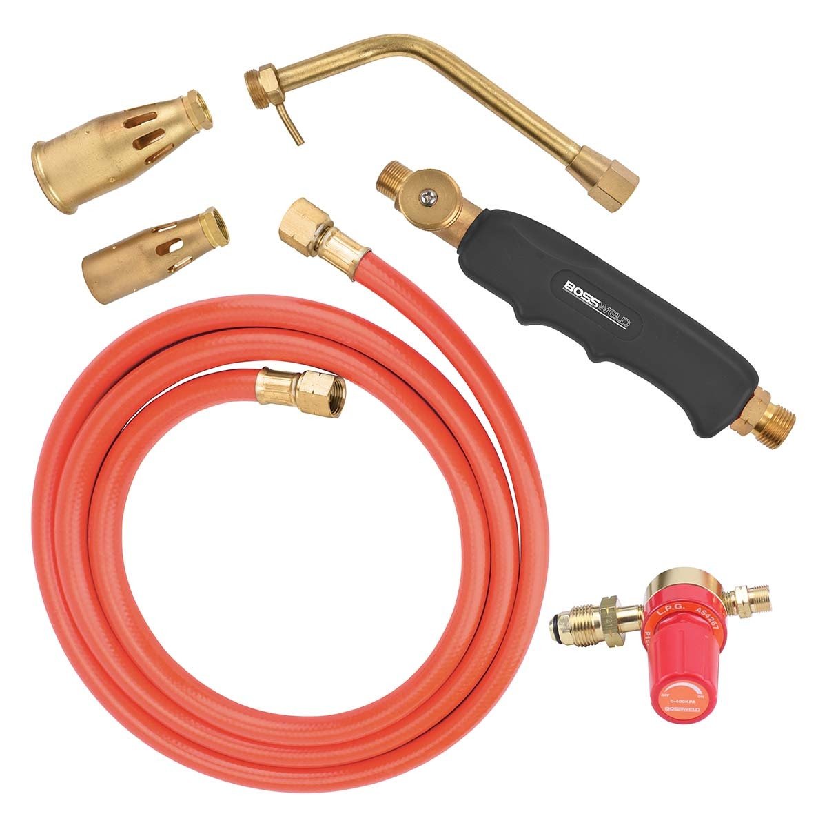 Bossweld LPG Professional Heating Torch Kit - AIMS Industrial Supplies