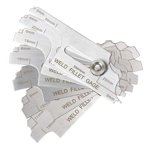Bossweld Metric Fillet Welding Gauge - AIMS Industrial Supplies
