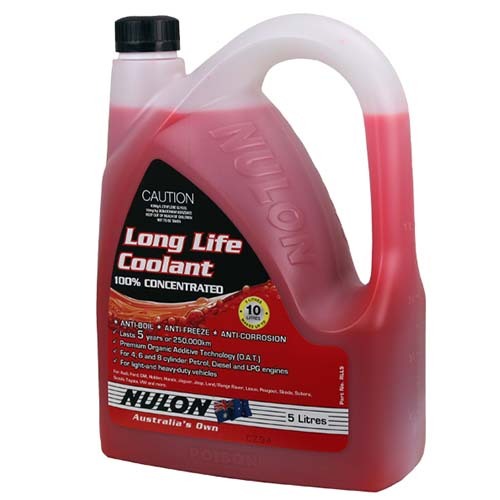 Bossweld (Nulon) Water Cooler Liquid 5L1