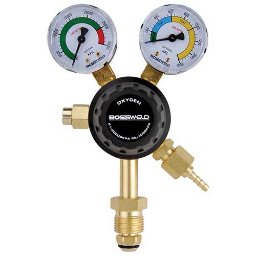 Bossweld Regulator Oxygen Side Entry Gaugeless1