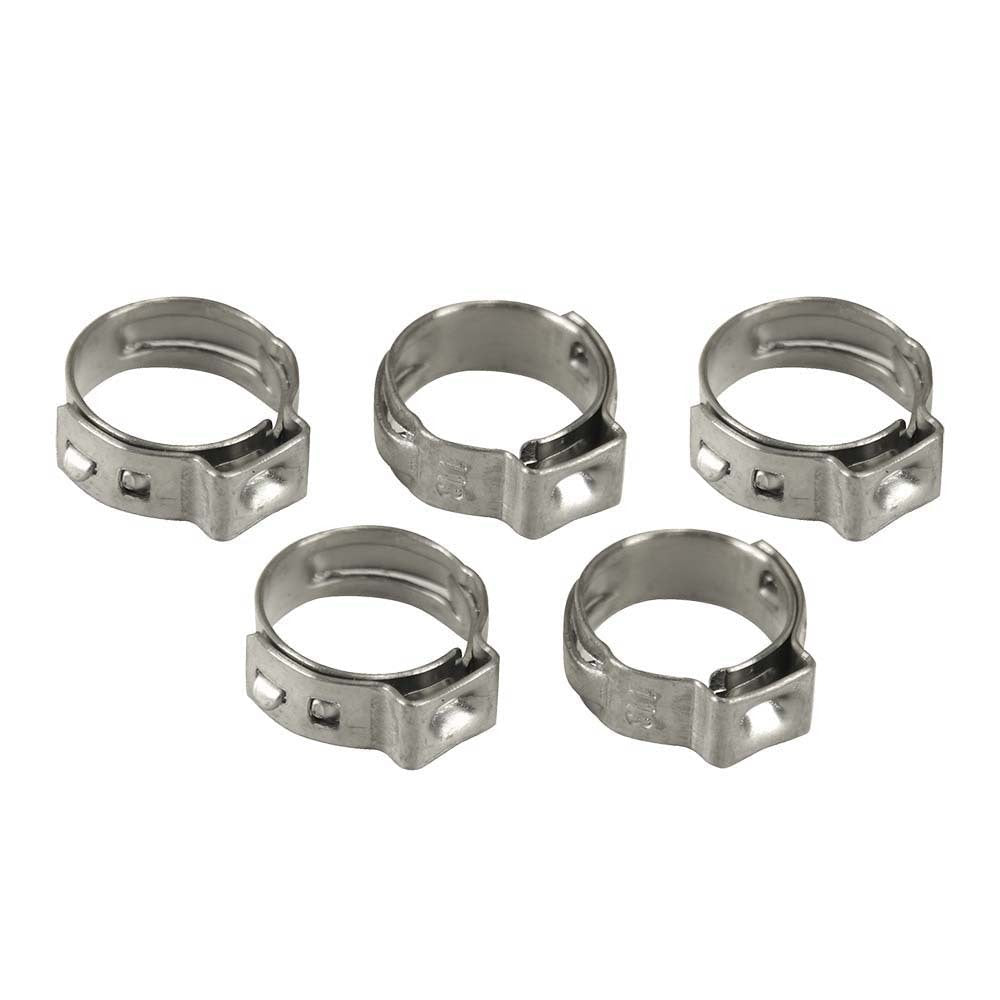 Bossweld Single Ear Hose Clamp 11/13mm (Pack of 5) - AIMS Industrial Supplies