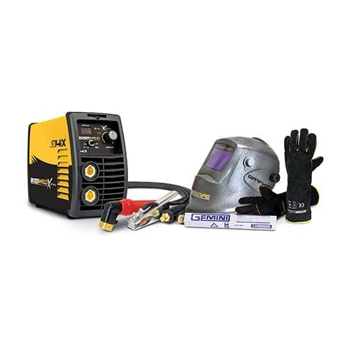 Bossweld ST 141X Inverter 10 Amp MMA TIG Welder Bundle 240 Volt - AIMS Industrial Supplies