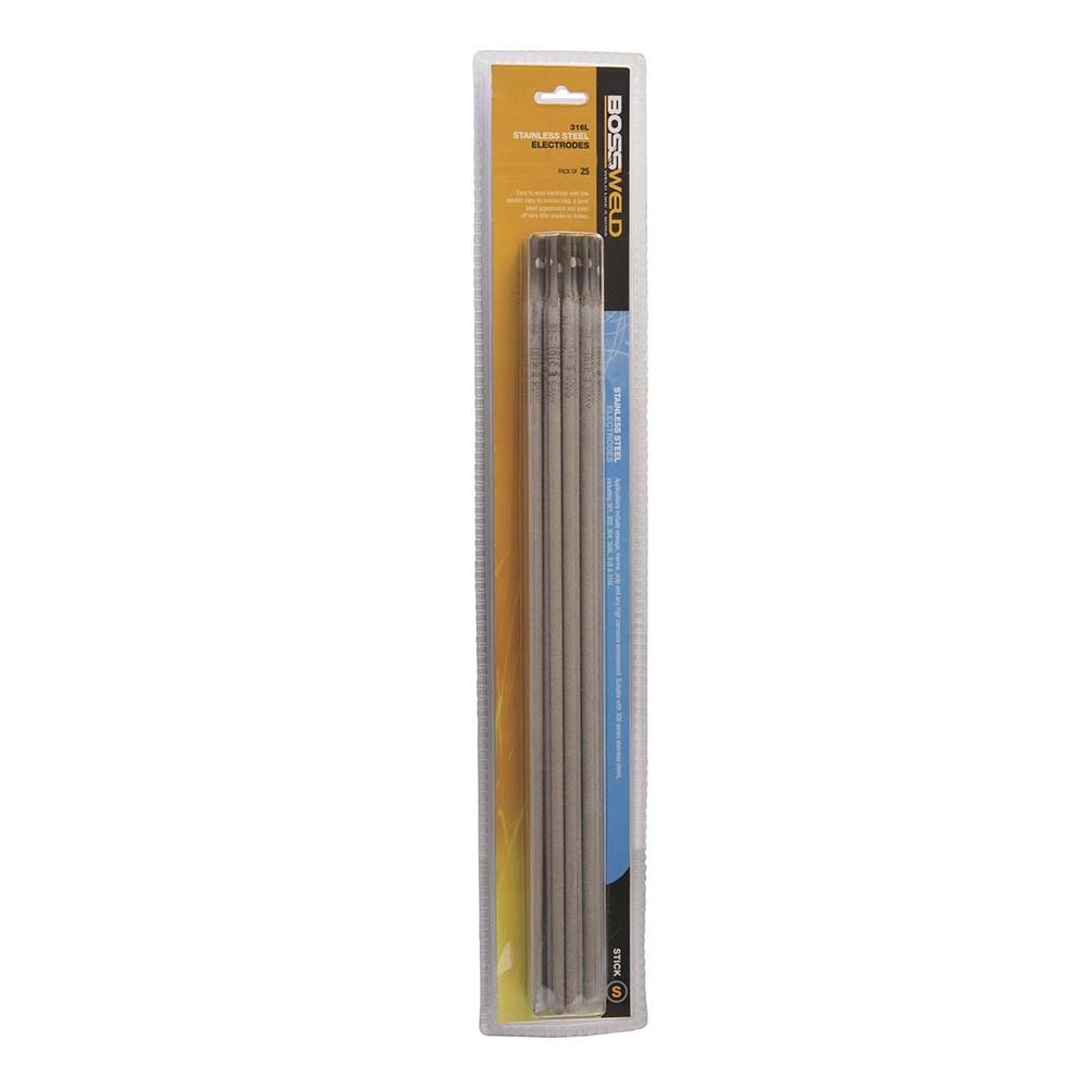 Bossweld Stainless Steel Electrode - AIMS Industrial Supplies
