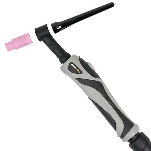 Bossweld TIG Torch 17 Flex with Valve  Complete 4m, Dinse25 Classic 1pc2