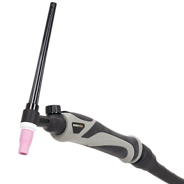 Bossweld TIG Torch 9 Flex with Valve 95.9FV.4.1 - AIMS Industrial Supplies