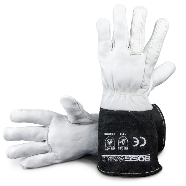 Bossweld TIG Welding Glove - Long (Pair)1
