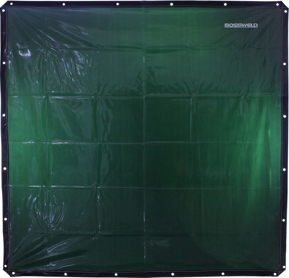 Bossweld Welding Curtain Green 1.74  x 1.74m