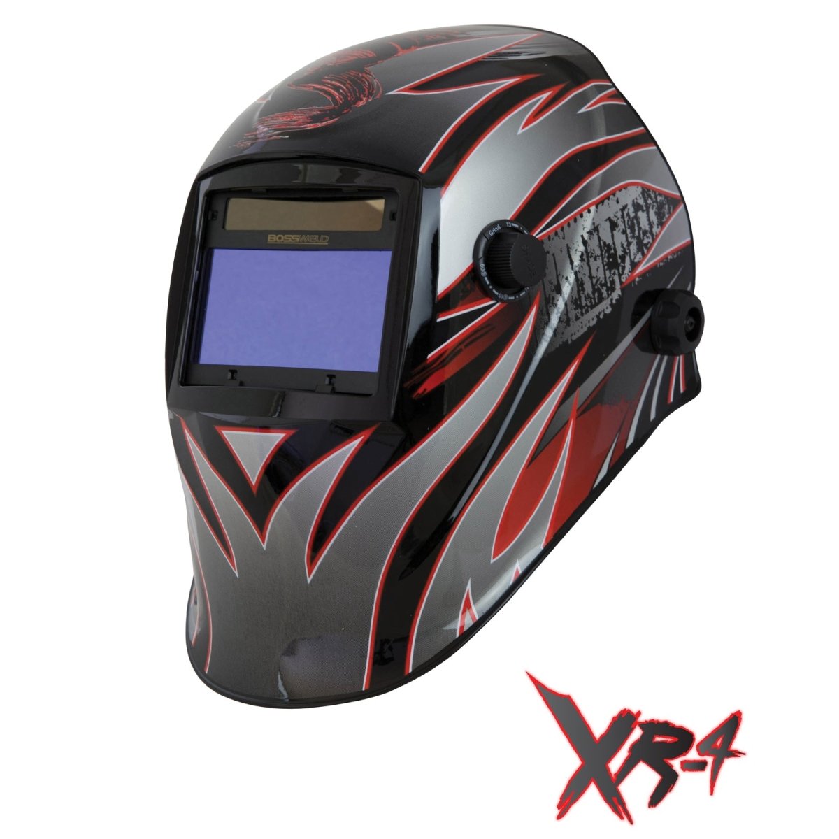 Bossweld X - Sight Series Electronic Welding Helmet Variable Shade XR4 - AIMS Industrial Supplies