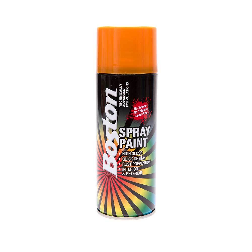 Boston Aerosol Paint International Orange 250g