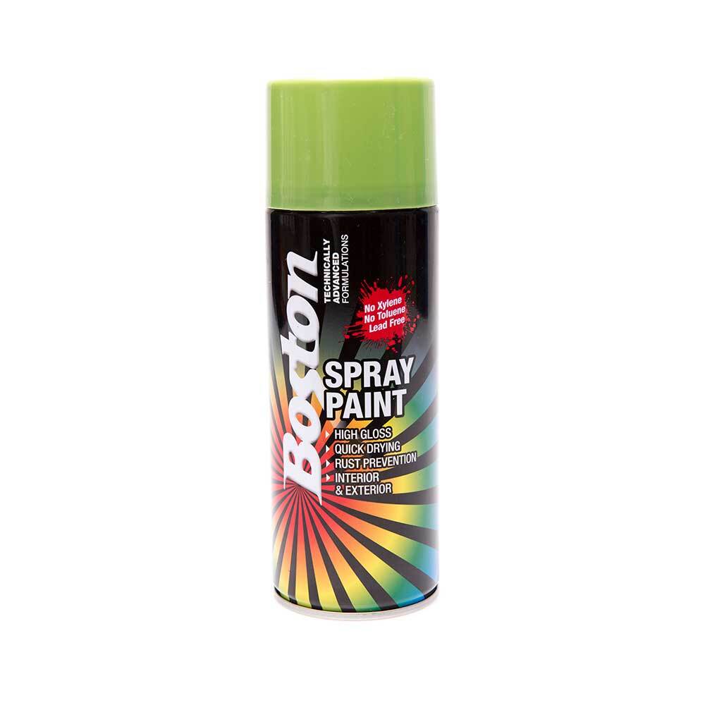 Boston Aerosol Paint Lime Green 250g
