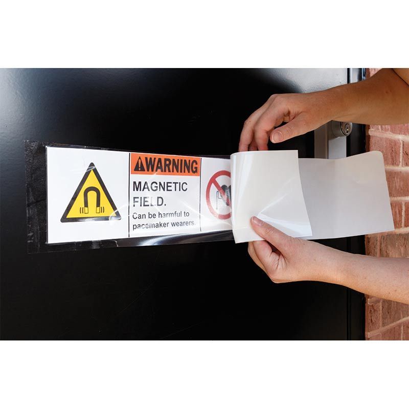 Brady Acrylic Overlaminate for BradyJet - AIMS Industrial Supplies