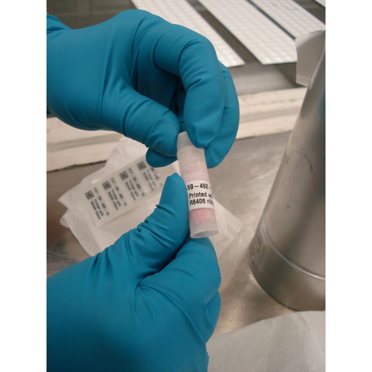 Brady Aggressive Adhesive Multi - Purpose Nylon Label - AIMS Industrial Supplies
