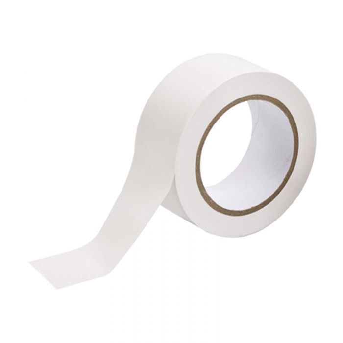 Brady Aisle Marking Tape 50mm x 33m White B-725 Self-Adhesive Vinyl