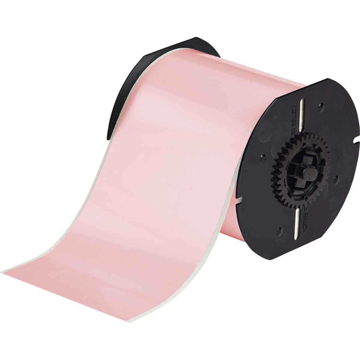 Brady B-569 Low-Halide Polyester Tape 101.6mm x 30.48m Pink