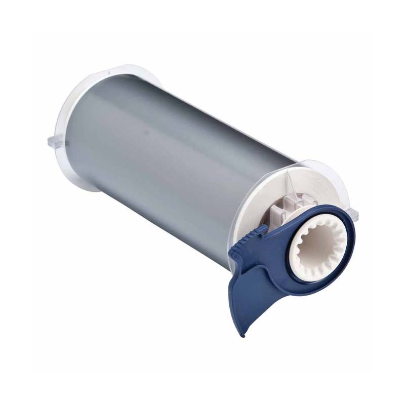 Brady B-595 Indoor/Outdoor Vinyl Label 101.6mm x 15.2m - Gray