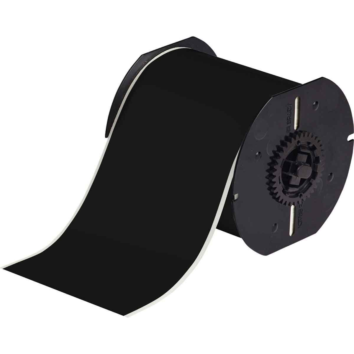 Brady B-595 Indoor/Outdoor Vinyl Label 101.6mm x 30.48m Black