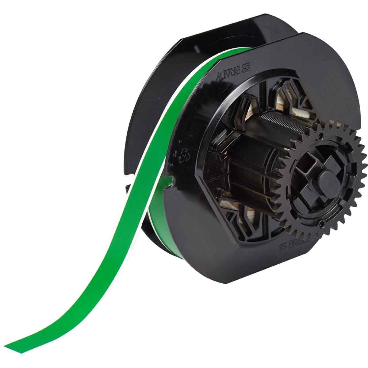 Brady B-595 Indoor/Outdoor Vinyl Label 12.7mm x 30.48m Green