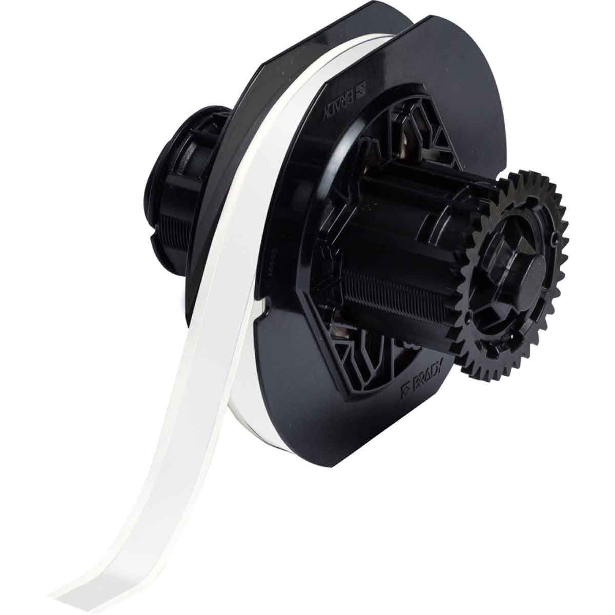 Brady B-595 Indoor/Outdoor Vinyl Label 12.7mm x 30.48m White