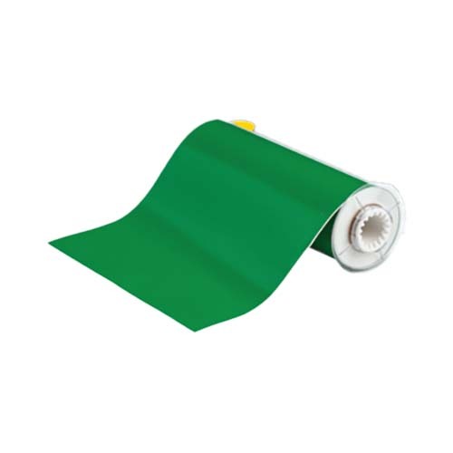 Brady B-595 Indoor/Outdoor Vinyl Label 152.4mm x 15.2m - Green