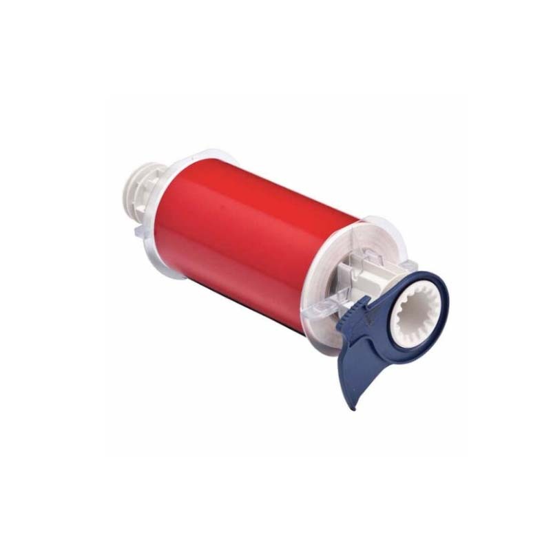 Brady B-595 Indoor/Outdoor Vinyl Label 254mm x 15.2m - Red