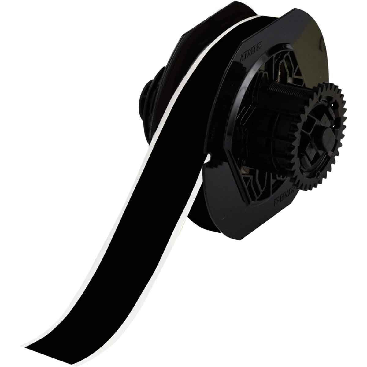 Brady B-595 Indoor/Outdoor Vinyl Label 28.58mm x 30.48m Black