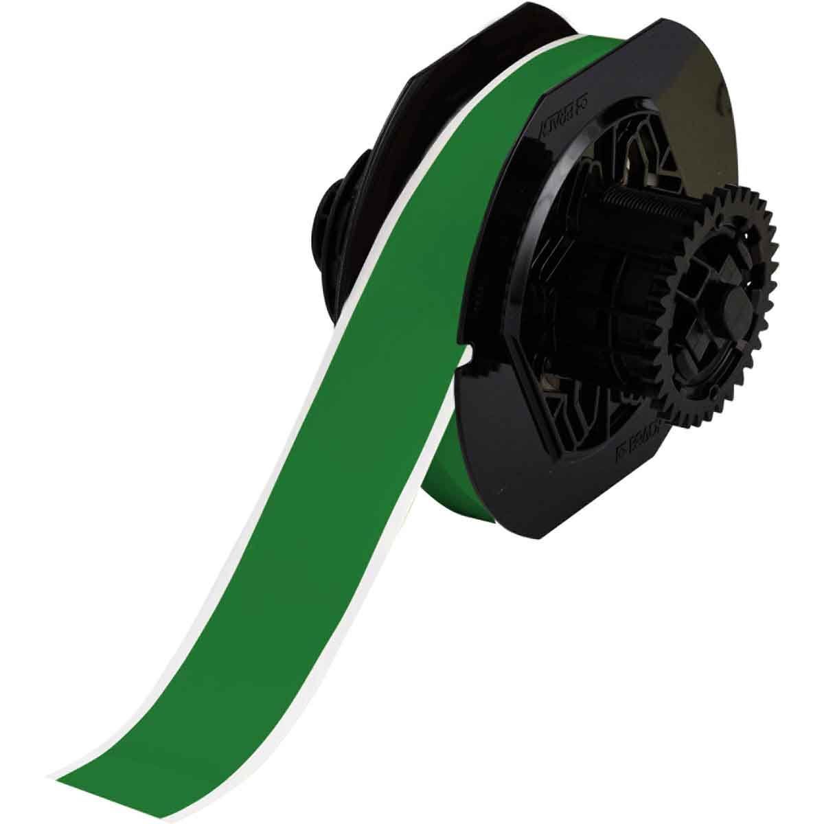 Brady B-595 Indoor/Outdoor Vinyl Label 28.58mm x 30.48m Green