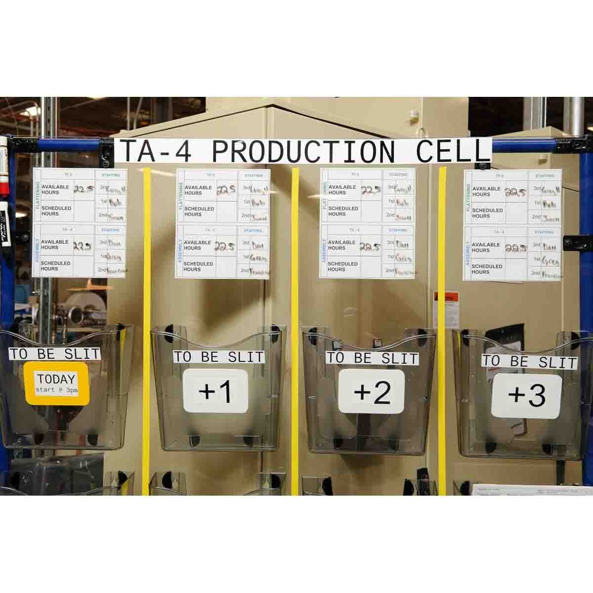Brady B - 595 Pre - Cut Blank Sign Label - AIMS Industrial Supplies