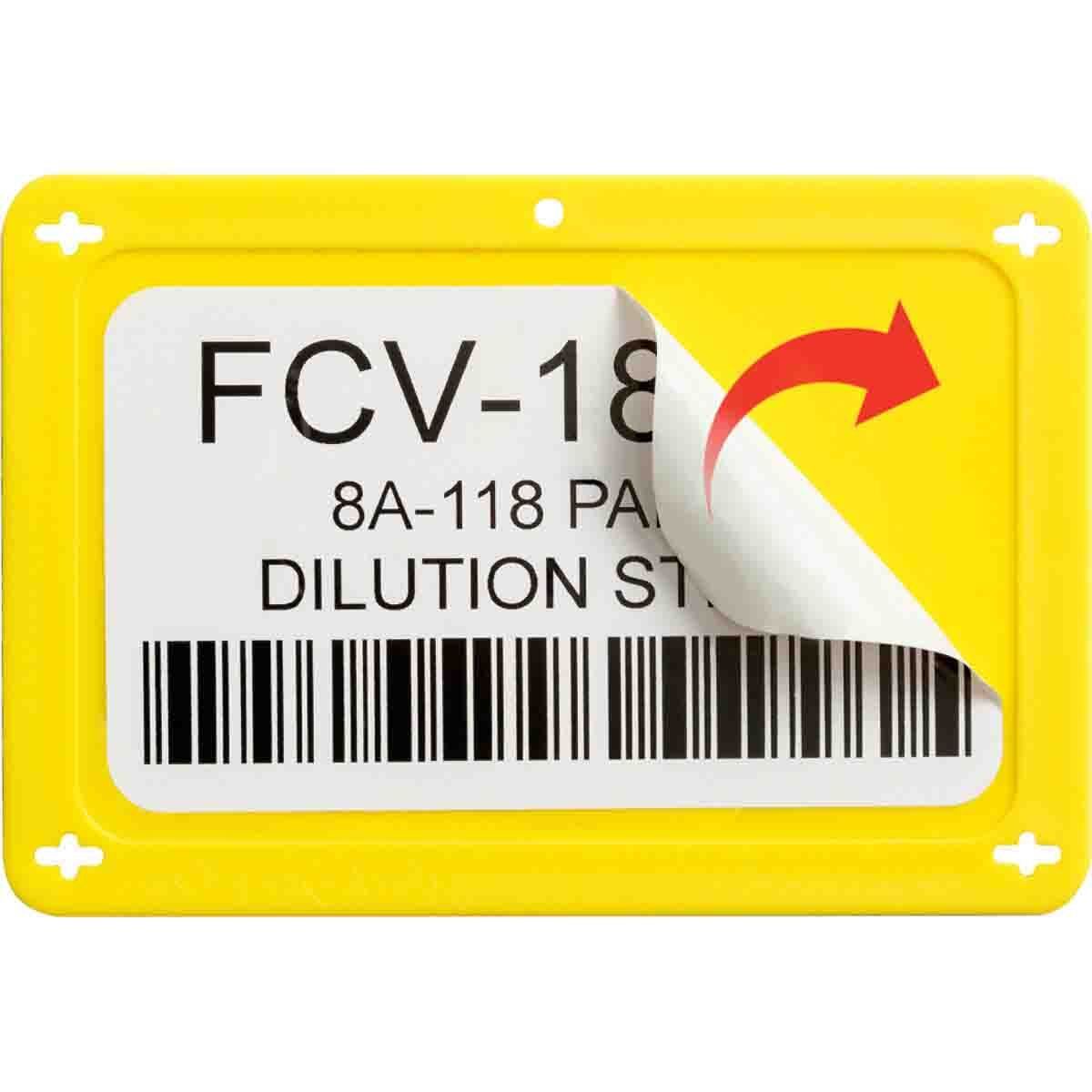 Brady B - 595 Pre - Cut Blank Sign Label - AIMS Industrial Supplies