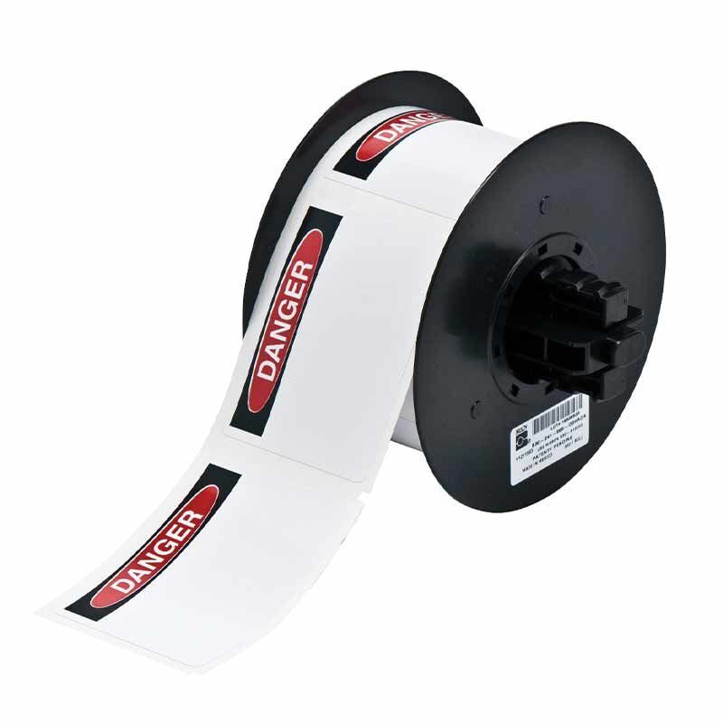 Brady B-595 Pre-Printed Pre-Cut Blank Sign Header Label2