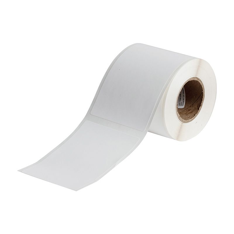 Brady B - 7425J Laboratory Pre - Cut Polypropylene Label - AIMS Industrial Supplies