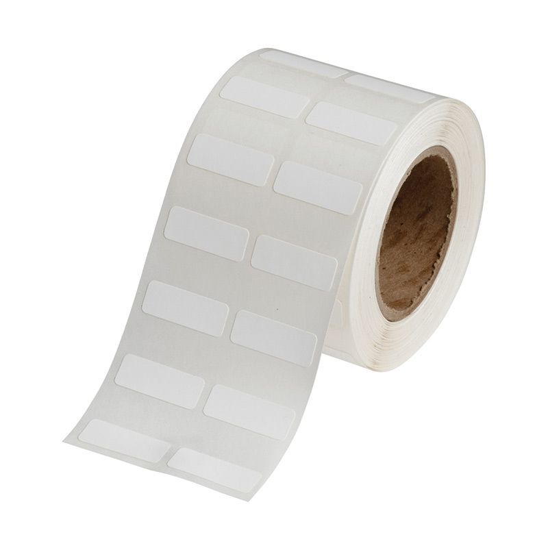 Brady B - 7425J Laboratory Pre - Cut Polypropylene Label - AIMS Industrial Supplies